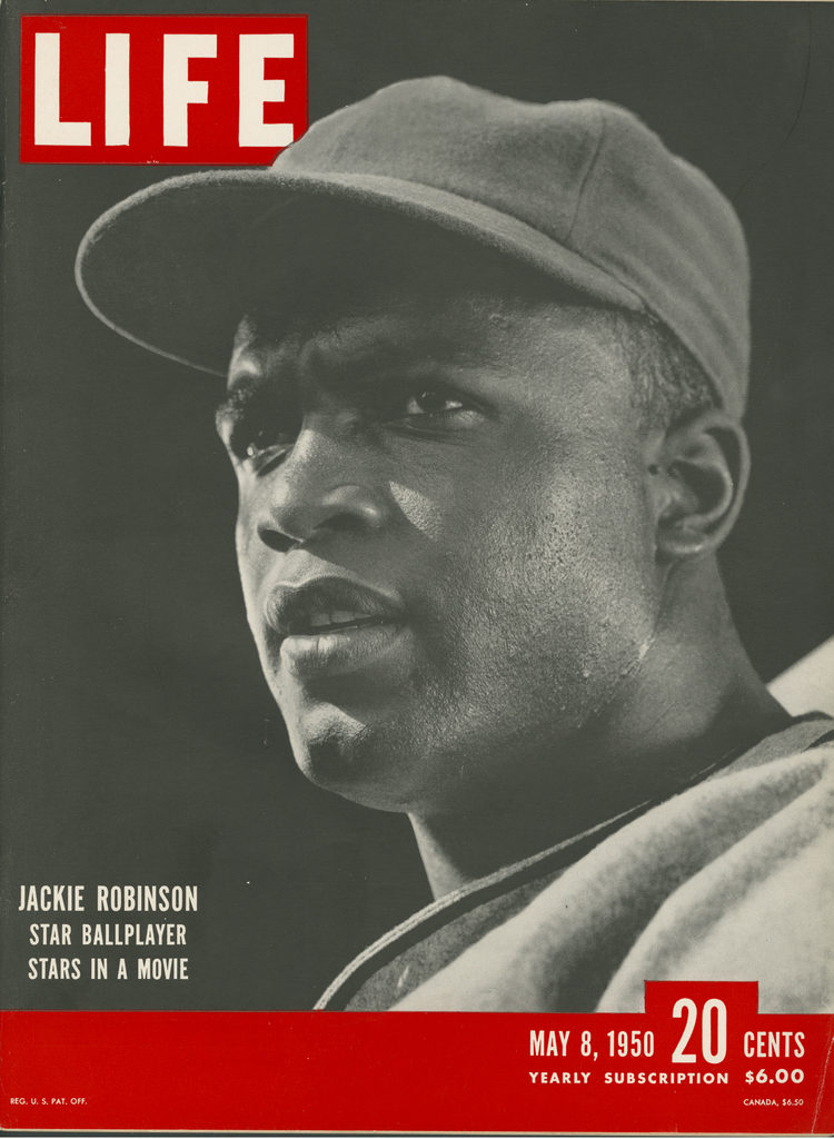 LIFE magazine cover published May 8, 1950 featuring baseball great Jackie Robinson. (Photo by J.R. Eyerman/The LIFE Picture Collection © Meredith Corporation)