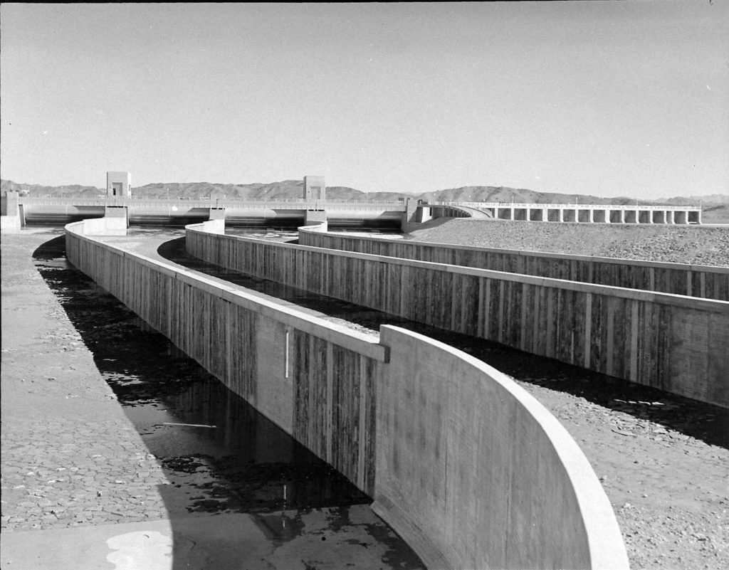 Imperial Dam in California. (Photo by Horace Bristol/The LIFE Picture Collection © Meredith Corporation)