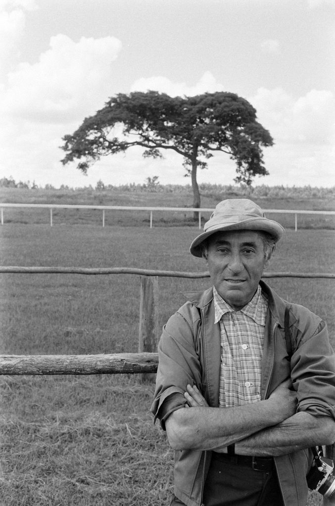 Portrait of Alfred Eisenstaedt on assignment in Kenya, 1966. (Photo by Alfred Eisenstaedt/The LIFE Picture Collection © Meredith Corporation)