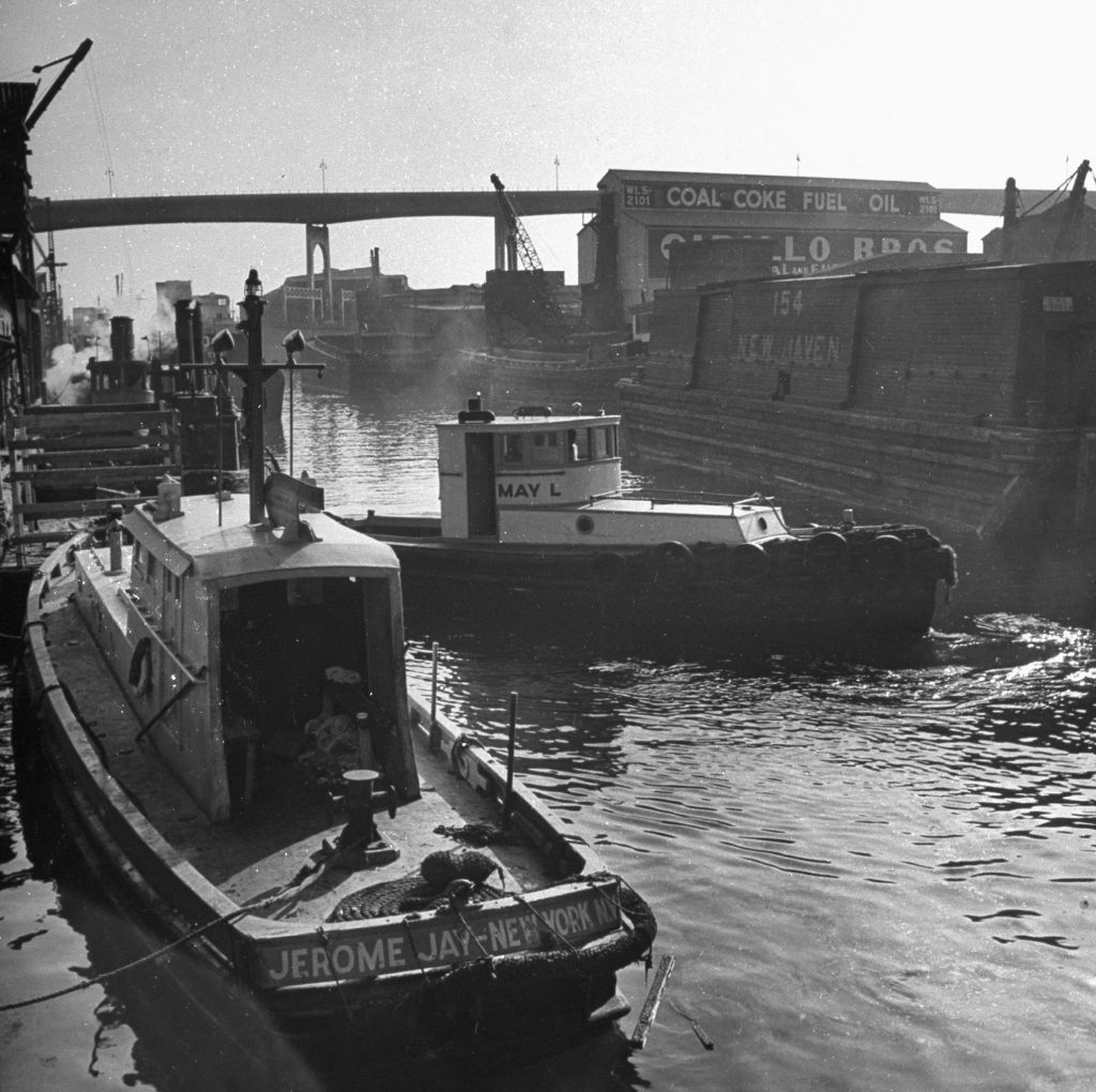 Gowanus Canal, Brooklyn, 1946.