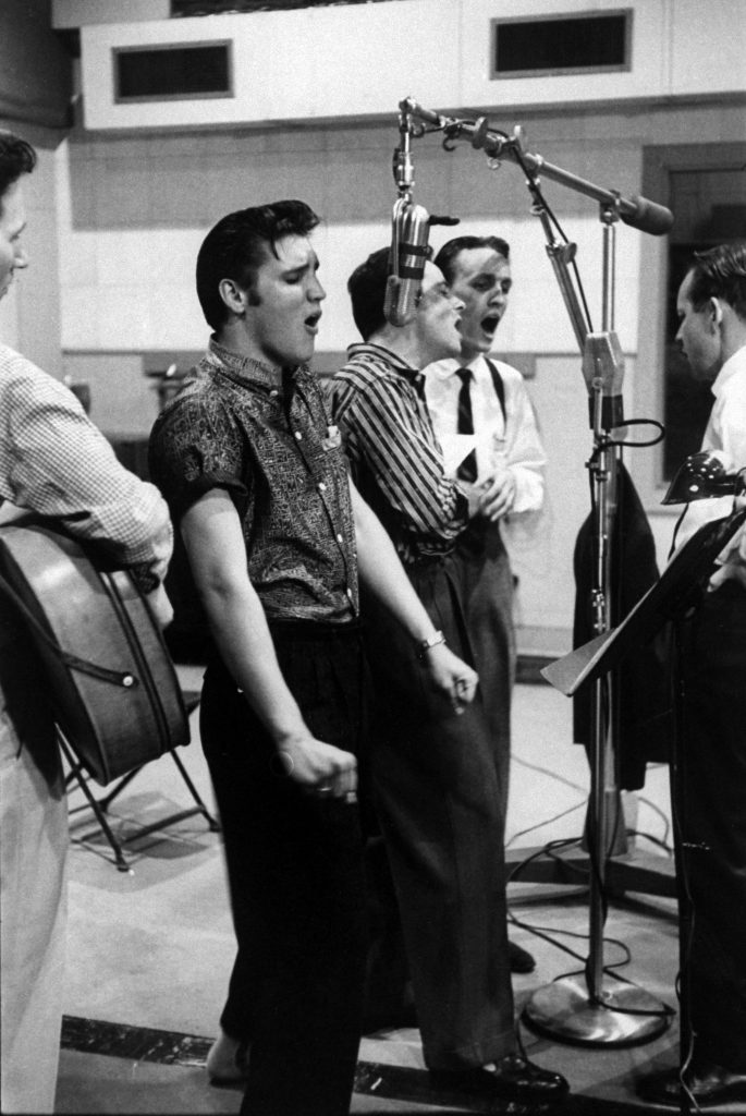 Elvis Presley in Nashville 1956