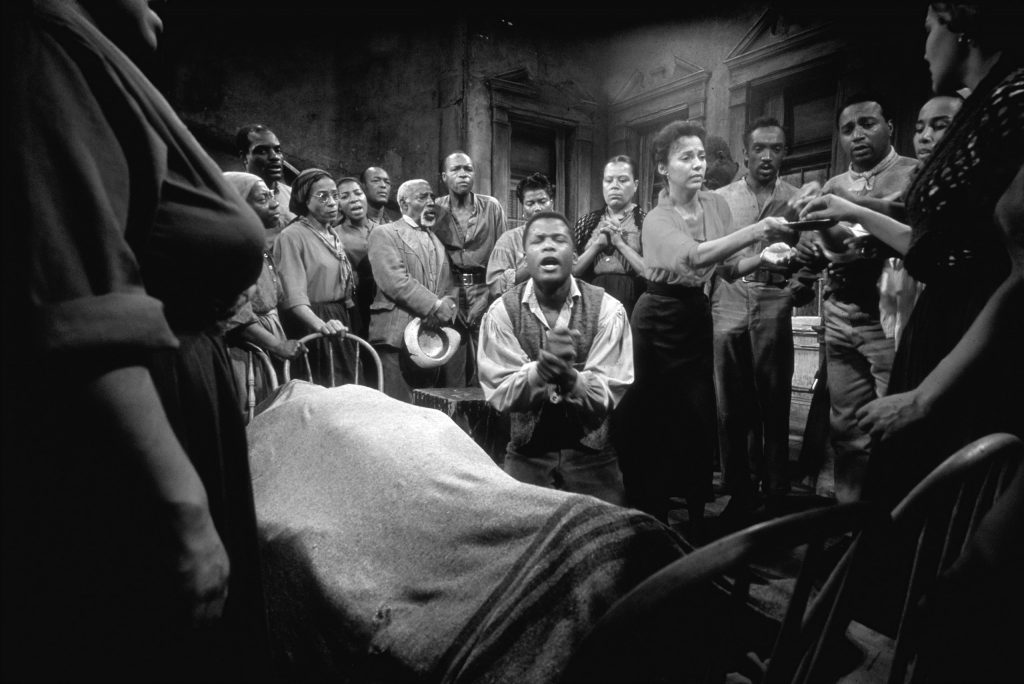 Sidney Poitier in a scene from "Porgy and Bess," 1959.