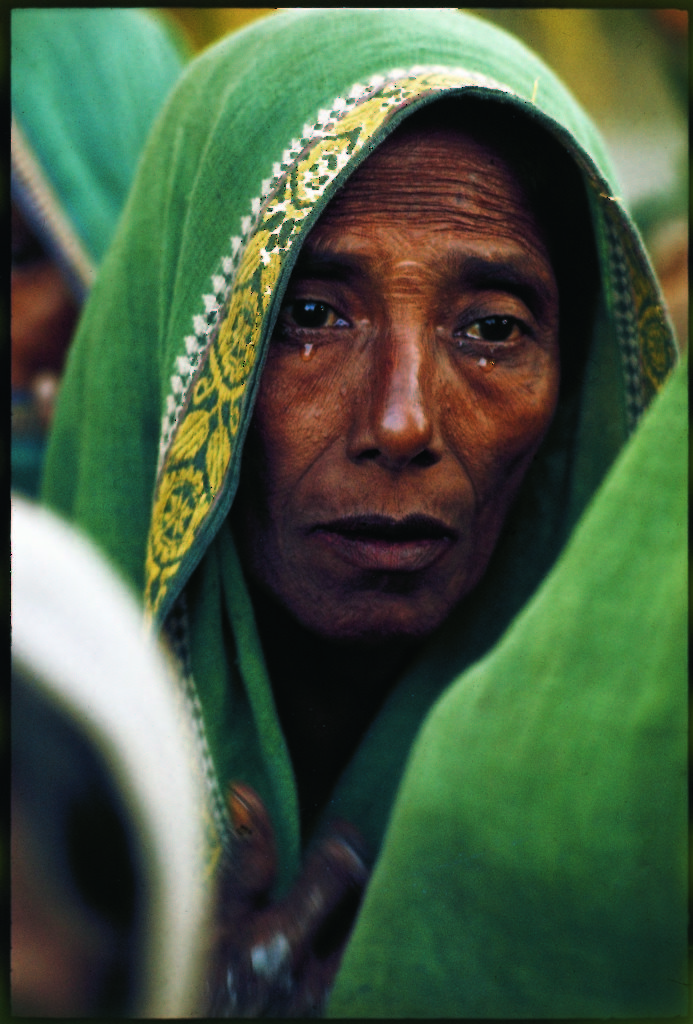 Cyclone survivor, East Pakistan, 1970. (Photo by Larry Burrows/The LIFE Picture Collection © Meredith Corporation)