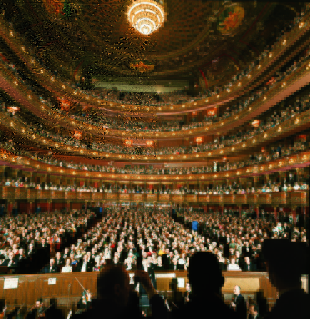 Audience at gala on the last night in the old Metropolitan Opera House before the company moved to new home at Lincoln Center. (Photo by Henry Groskinsky/The LIFE Picture Collection © Meredith Corporation)